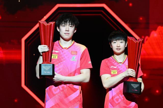 华体会官网-王楚钦/孙颖莎获得奥运会混双席位 携手闪耀巴黎！